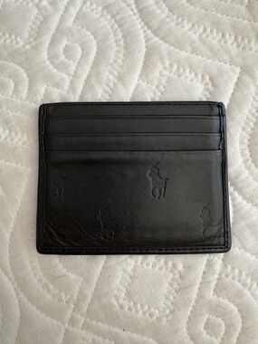 Ralph Lauren leather card wallet